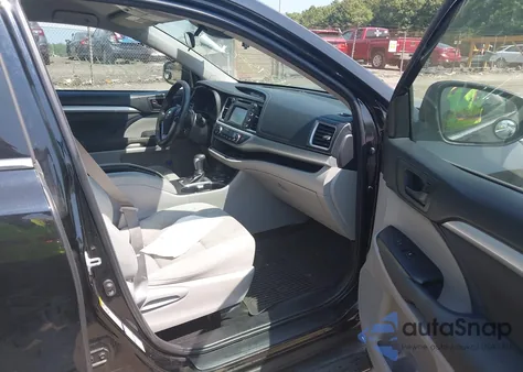 2018 Toyota Highlander Hybrid Le from USA, damaged, VIN 5TDBGRFH6JS038823